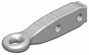 Oeillet de remorquage diamètre 50mm, fût 100x65, 2 trous diamètre 28mm, Stepa DIN 9678-2