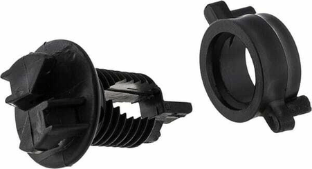 Pièces agricoles - Cloture,Jardin & Sylviculture - Isolateur universel ø4-10 mm noir (20)