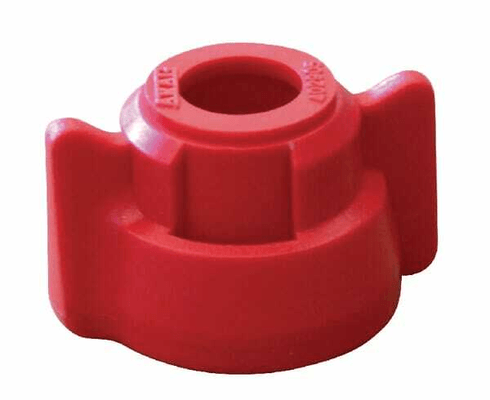 Pièces agricoles - Pièce Pulvérisateur - Ecrou de buse ATR/AMPT rouge