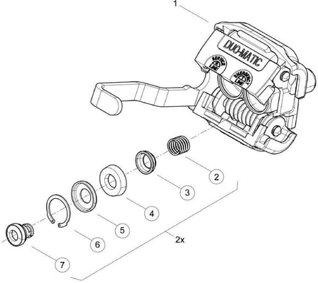 Pièces agricoles - Pièce divers - Kit de réparation pour cpl. Ac