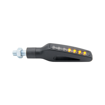 Pièces Quad & Motos - Equipement véhicule - Clignotants LIGHTECH Led plastique ABS noir séquentiel