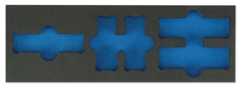 Outils - Outils divers - Mousse vide douilles impacts 1/2" 5 pièces 49937 (par 1)