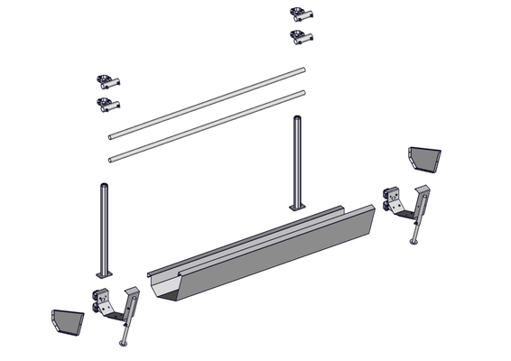 Materiels - Accessoires 70Kg-100Kg - ELEMENT DE DEPART LS OVINS TREFLE D.76MM