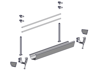 Materiels - Accessoires 70Kg-100Kg - ELEMENT DE DEPART LS OVINS TREFLE D.76MM