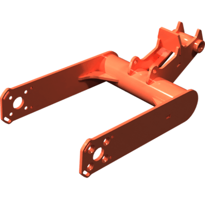 Pièces agricoles - Pièce divers - bras oscillant soudé -peint-