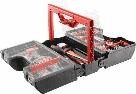 Outils - Outils divers - Boîte à outils 316x426x234mm, noir/rouge