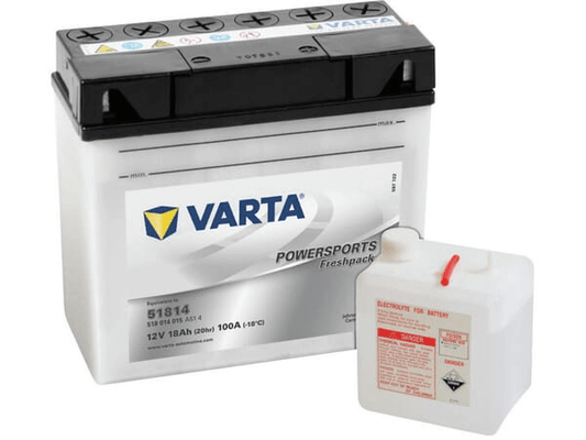 Pièces agricoles - Eclairage - Batterie 12V 18Ah 100A Sports motorisés Freshpack VARTA