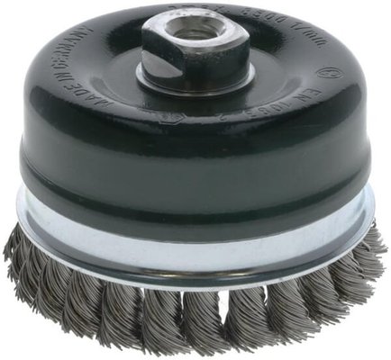 Outils - Outils divers - Brosse métallique en acier inoxydable 14 100 mm