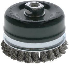 Outils - Outils divers - Brosse métallique en acier inoxydable 14 100 mm