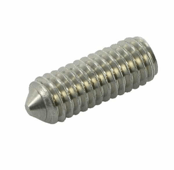 Pièces agricoles - Fasteners - Vis sans tête six pans creux bout pointeau M6x16 inox A2