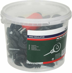 Pièces agricoles - Cloture,Jardin & Sylviculture - Isolateurs annulaires, 90 pces