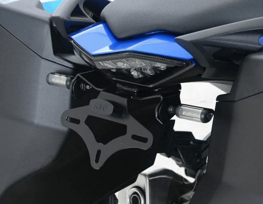 Pièces Quad & Motos - Equipement véhicule - Support de plaque R& noir Kawasaki Z1000SX Tourer