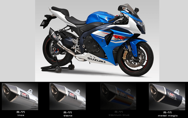 Pièces Quad & Motos - Pièces communes - Silencieux Yoshimura inox Suzuki GSRX-R1000