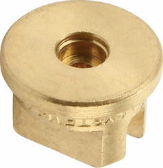 Pièces agricoles - Pièce Pulvérisateur - Buse de bordure TP 110° 6 dorée laiton TeeJet