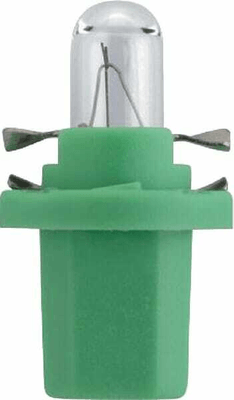 Pièces agricoles - Eclairage - Ampoule Bax8,5d - 12V-2W verte