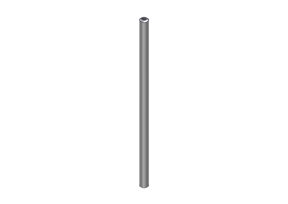 Materiels - Matériel d'élevage - autre - POTEAU TREFLE NU A SCELLER D.76MM L.1.65M