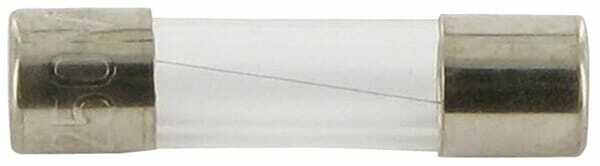 Pièces agricoles - Eclairage - Fusible verre 0,2A longueur 20mm pack 10x