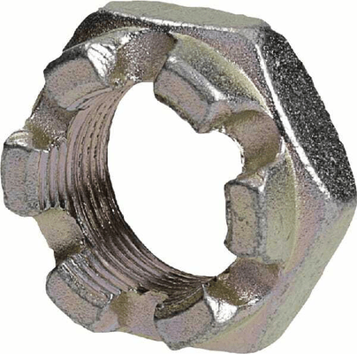 Pièces agricoles - Machines - Ecrou crénelé DIN937-M24x1,5