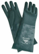 Gants de travail verts enduits de PVC M