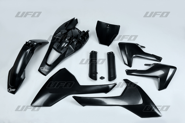 Pièces Quad & Motos - Plastiques - Kit plastique UFO noir Husqvarna TC85
