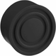 Caoutchouc bouton poussr. Noir