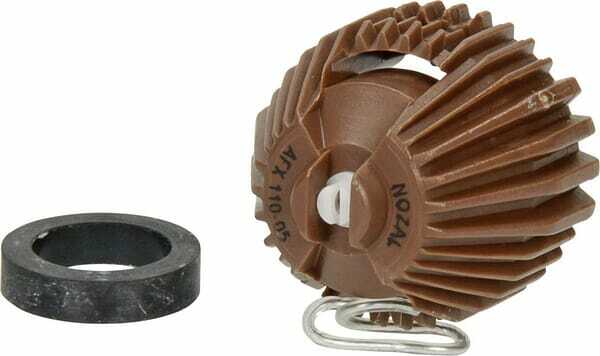 Pièces agricoles - Pièce Pulvérisateur - Buse à jet plat AFX 110° 5 brun céramique Nozal