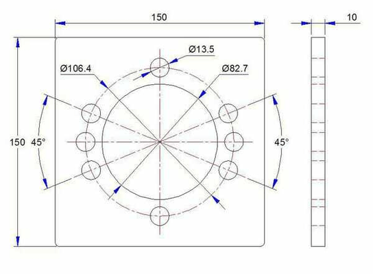 Pièces agricoles - Hydraulique - Support pour Plaque OMP OMR OM