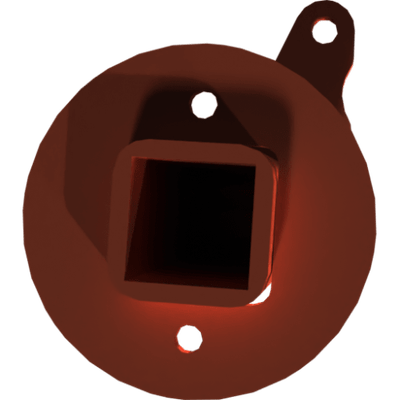 Pièces agricoles - Pièce divers - Tube disque herse avant droite 6m -peint