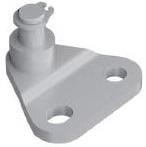 Pièces agricoles - Pièce divers - Support pour ressorts à gaz et amortisseurs