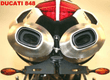 Support de plaque R&G RACING pour 1098, S ’07, 848 '08-09