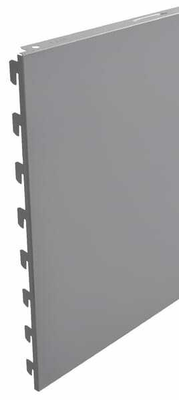 Pièces agricoles - Magasin - Panneau non perforé 40x66,5 blanc/alu