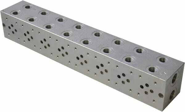 Pièces agricoles - Hydraulique - Base MRA3-8-G-Z NG6 ALU