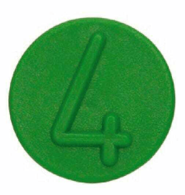 Pièces agricoles - Hydraulique - Clips de marquage 4 vert