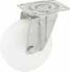 Roue pivotante, roue en polyamide : Ø125x40mm, Fixation de plaque: 105x85mm Load: 150kg, Ro-Carr
