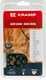 Chaîne de tronçonneuse 3/8" 1,3mm 55 DL demi-ciseau Kramp