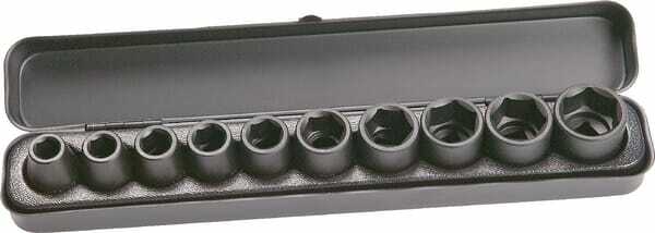 Outils - Outils divers - Coffret 10 douilles choc 1/2"