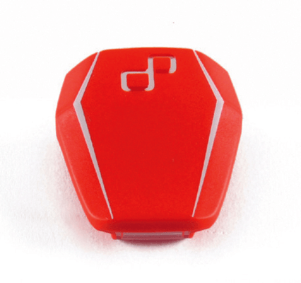 Pièces Quad & Motos - Pièces communes - Eclairage de plaque LED LIGHTECH Python couvercle rouge entraxe 26mm