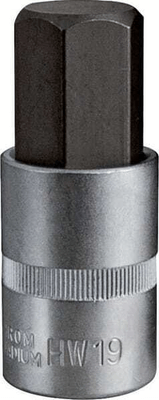 Outils - Outils divers - Douille de tournevis 1/2" Hex 19 mm