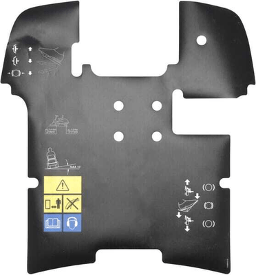 Pièces agricoles - Jardin et forêt pièce origine - Tapis de sol avec étiquettes Villa