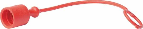 Pièces agricoles - Hydraulique - Bouchon rouge pour mâle NV 1/2