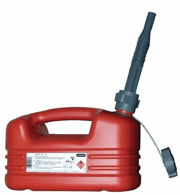 Pièces agricoles - Outils atelier - Jerrican plastique 5 litres rouge