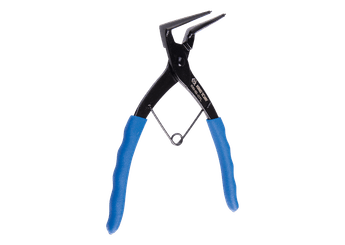 Outils - Outils divers - Pince à circlips intérieurs coudée à 90° 175mm pointes longues