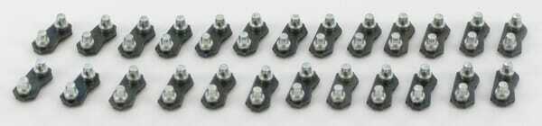 Pièces agricoles - Jardin et forêt pièce adaptable - Maillon attache rapide mâle 1/4" 1,3mm (x 25)