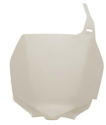 Pièces Quad & Motos - Plastiques - Plaque numéro frontale UFO blanc Suzuki