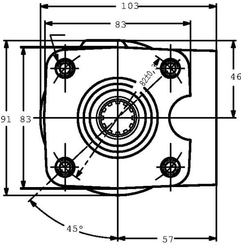 Pièces agricoles - Hydraulique - Orbitrol SOSPB-250-NO-GP