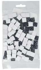 Pièces agricoles - Fasteners - Attache adhésive pour câble 2.5mm 100Pcs