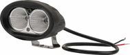 Phare de travail LED ovale 20W 1800lm 10/30V, 96x72x79mm, faisceau large 2 LED gopart