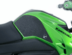 Kit grip de réservoir R&G RACING 2 pièces noir Kawasaki Z125
