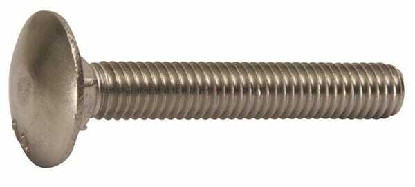 Pièces agricoles - Fasteners - Vis TRCC DIN603 M8x80 inox-A4