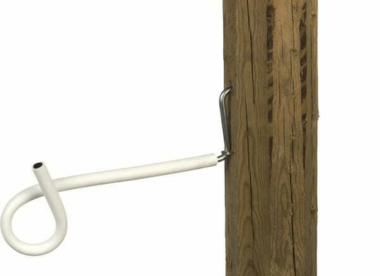 Pièces agricoles - Cloture,Jardin & Sylviculture - 10 Isol. queue de cochon 15cm